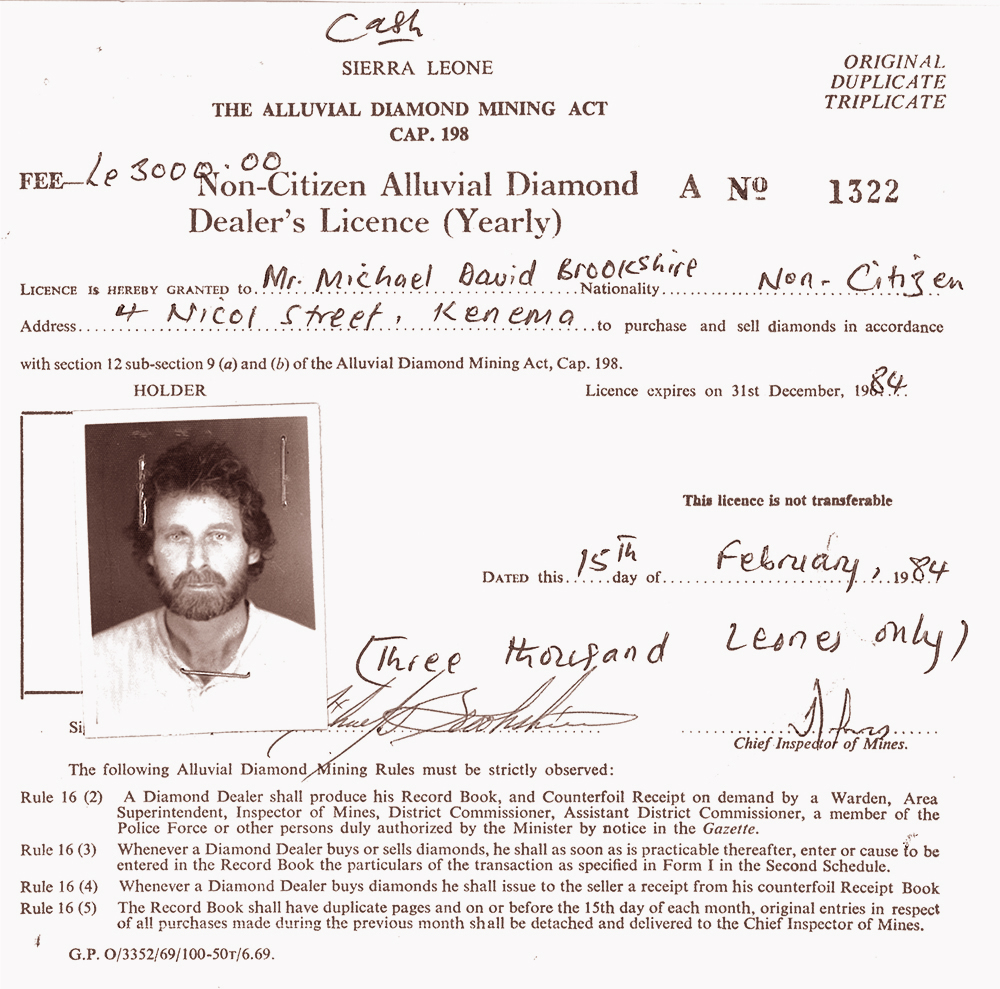 Dealer's License 1984